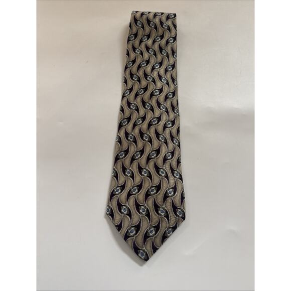 VINTAGE XMI for Nordstrom Tie 100% Silk Retro Necktie Business Formalwear 90s - Picture 1 of 9